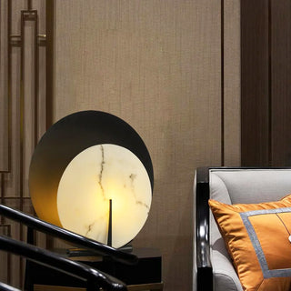 Round Alabaste Corbett Asteria Table Lamp