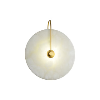 Round Alabaster Modern Wall Lamp