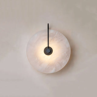 Round Alabaster Modern Wall Lamp