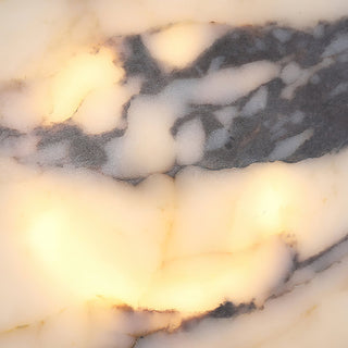 Round Dekum Marble Pendant Lamp