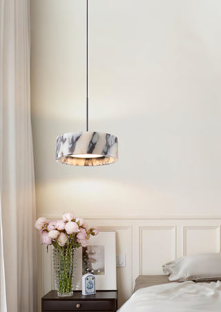 Round Marble Elancourt Pendant Lamp