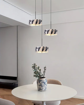 Round Marble Elancourt Pendant Lamp