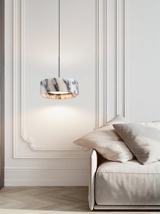 Round Marble Elancourt Pendant Lamp