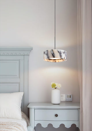 Round Marble Elancourt Pendant Lamp