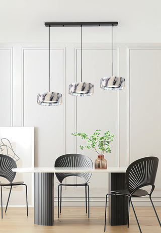 Round Marble Elancourt Pendant Lamp