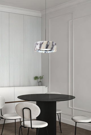 Round Marble Elancourt Pendant Lamp
