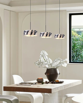 Round Marble Elancourt Pendant Lamp