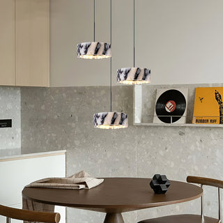Round Marble Elancourt Pendant Lamp