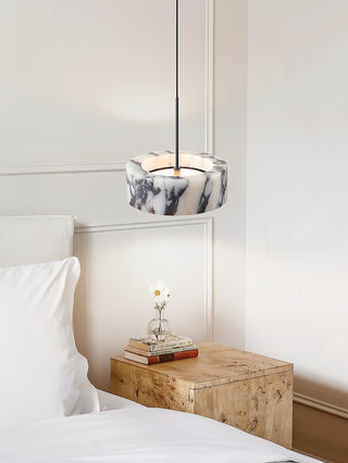 Round Marble Elancourt Pendant Lamp