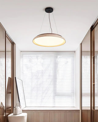 Round Piedra Travertine Pendant Lamp