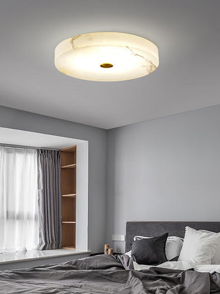 Round Sophie Alabaster Ceiling Lamp