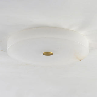 Round Sophie Alabaster Ceiling Lamp