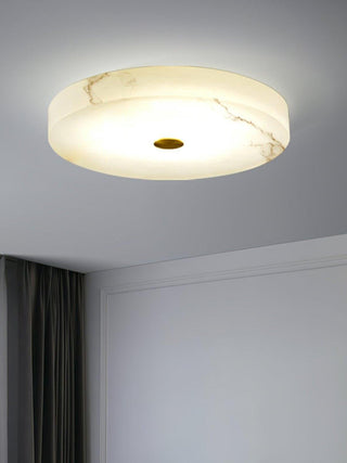 Round Sophie Alabaster Ceiling Lamp