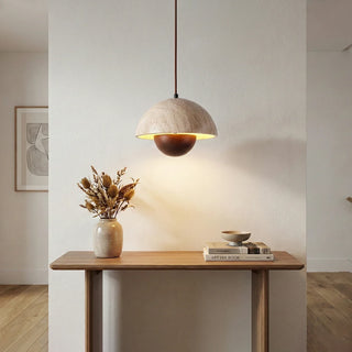 Semicircular-Bud-Travertine-Pendant-Lamp-Vidirlighting4_1 - Vidirlighting