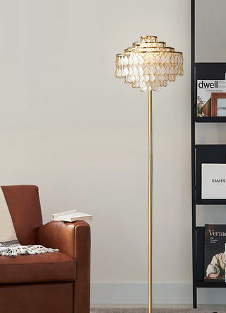 Shell Teardrops Floor Lamp