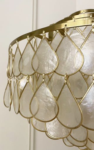 Shell Teardrops Floor Lamp