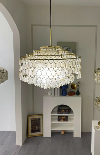 Shell Teardrops Pendant Light