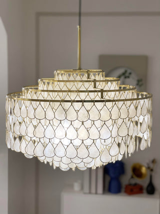 Shell Teardrops Pendant Light