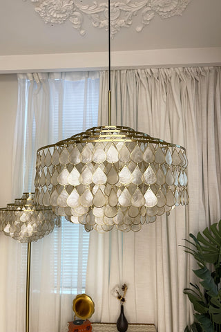 Shell Teardrops Pendant Light