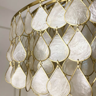 Shell Teardrops Pendant Light