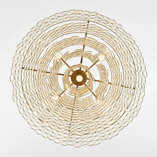 Teardrops Tiered Shell Pendant Light