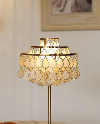 Shell Teardrops Table Lamp