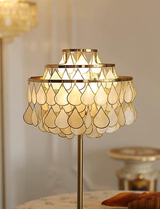 Shell Teardrops Table Lamp