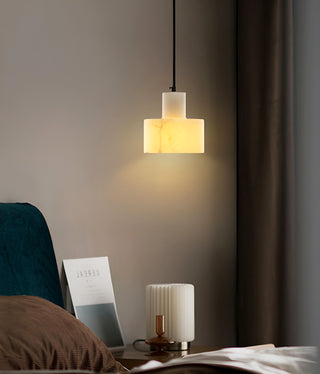 Simple Cyls Alabaster Pendant Lamp