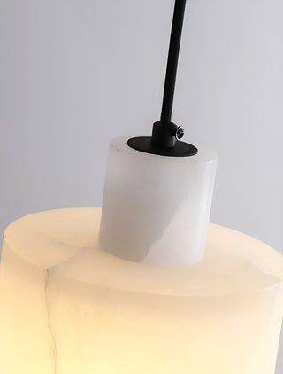 Simple Cyls Alabaster Pendant Lamp