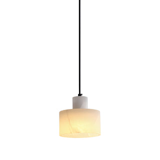 Simple Cyls Alabaster Pendant Lamp