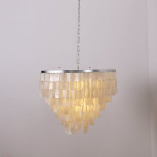 Skye Light Tiered Shell Chandelier