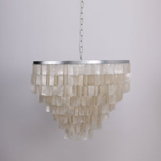 Skye Light Tiered Shell Chandelier