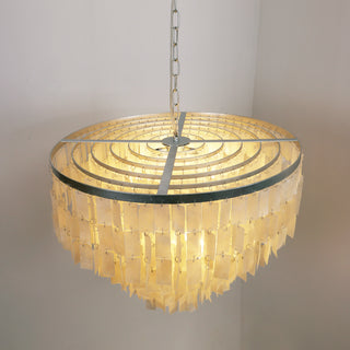 Skye Light Tiered Shell Chandelier