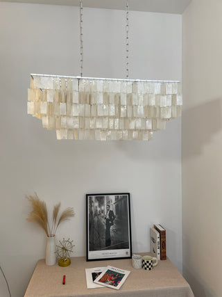 Skye Rectangular Tiered Chandelier