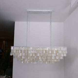 Skye Rectangular Tiered Chandelier