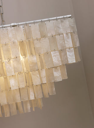 Skye Rectangular Tiered Chandelier