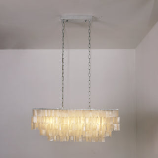 Skye Rectangular Tiered Chandelier