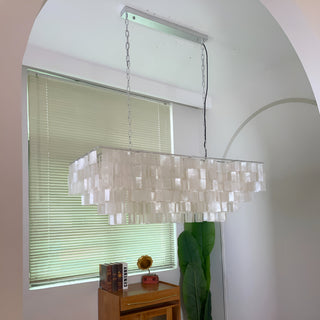 Skye Rectangular Tiered Chandelier