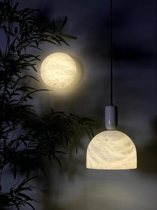 Spanish marble wall lamp