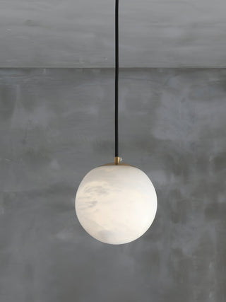 Sphaera Alabaster Pendant Light