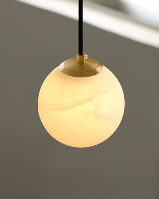 Sphaera Alabaster Pendant Light