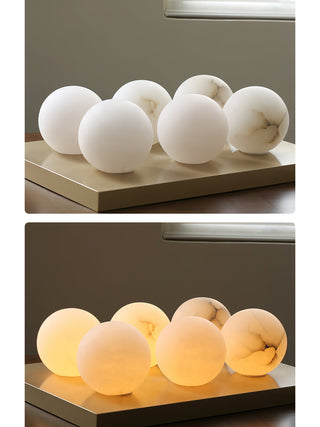 Sphaera Alabaster Pendant Light