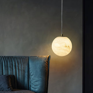 Sphaera Alabaster Pendant Light