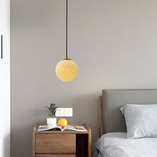 Sphaera Alabaster Pendant Light