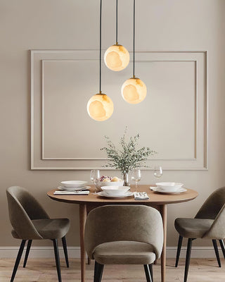 Sphaera Alabaster Pendant Light