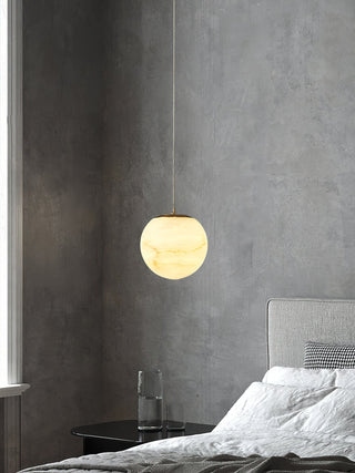 Sphaera Alabaster Pendant Light