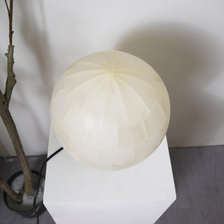 Spherical Alabaster Ball Table Lamp