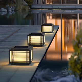 Square Deck Garden Courtyard Outdoor Light