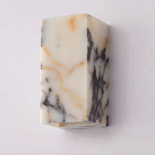 Square Marble Cuboid Wall Lamp