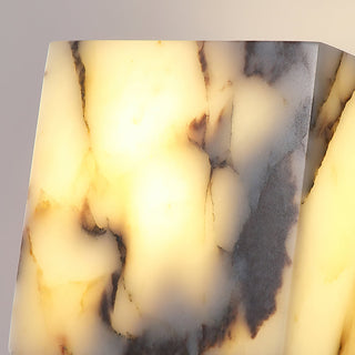 Square Marble Cuboid Wall Lamp